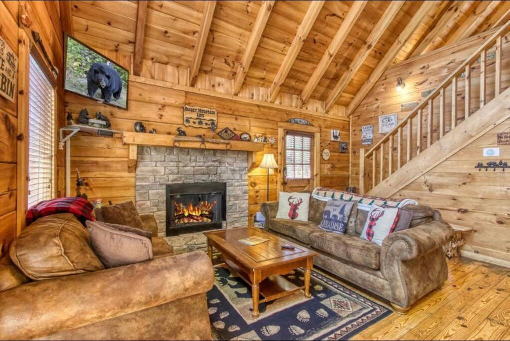Lazy Bear Cabin Sevierville Exterior foto